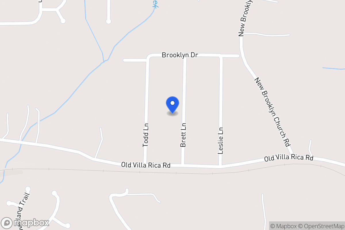Map of Brett Ln