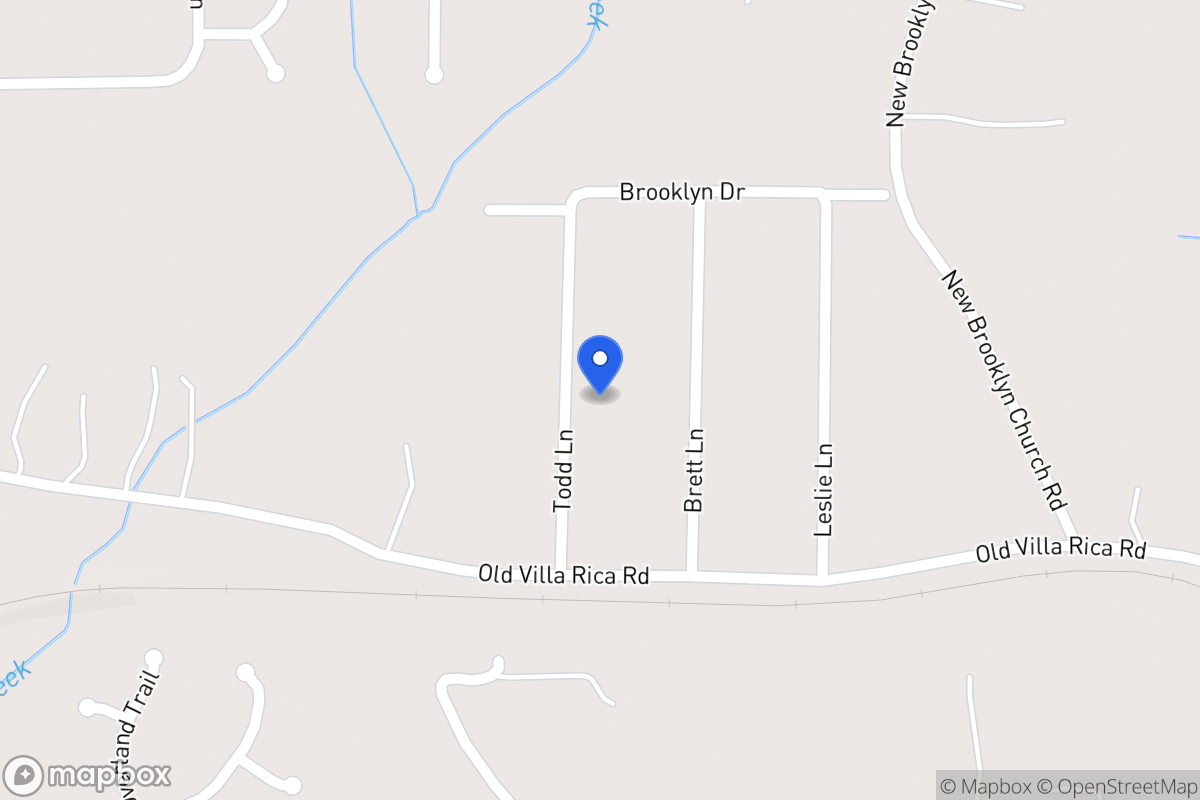 Map of Todd Ln