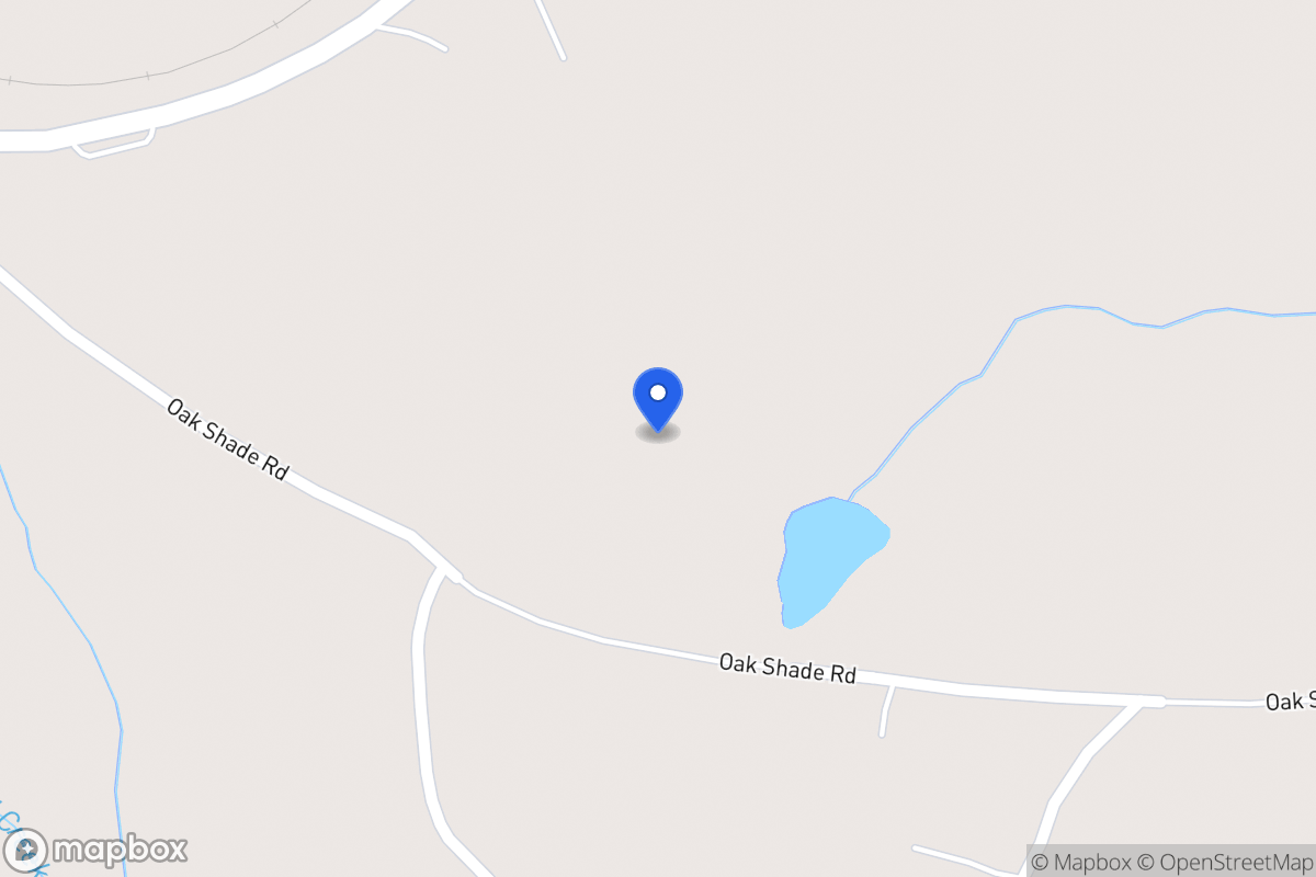 Map of Oak Shade Rd