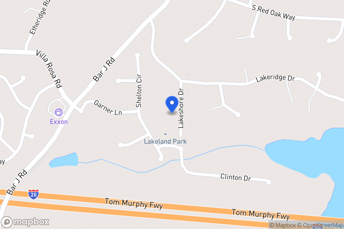Map of 36 Lakeshore Dr