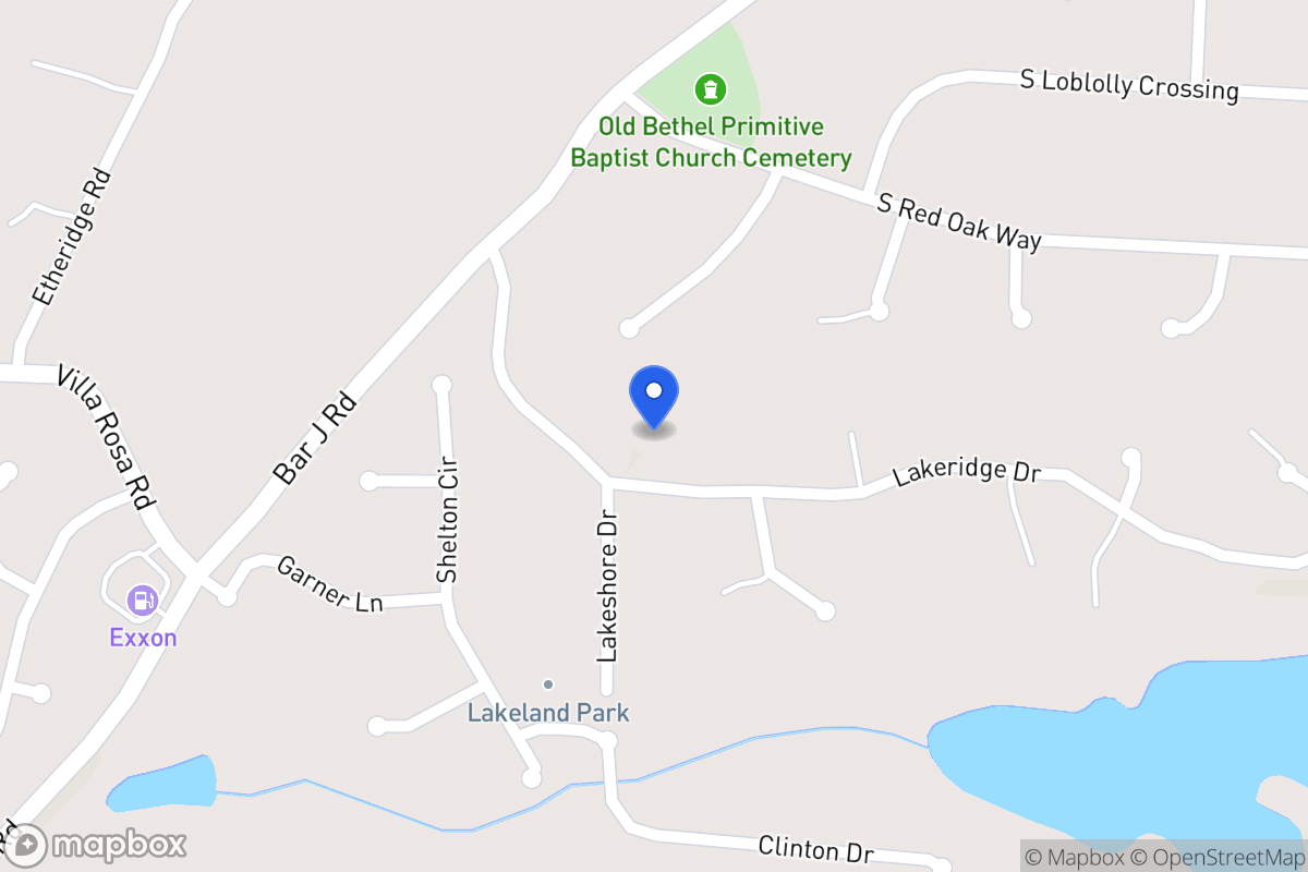 Map of 88 Lakeridge Dr
