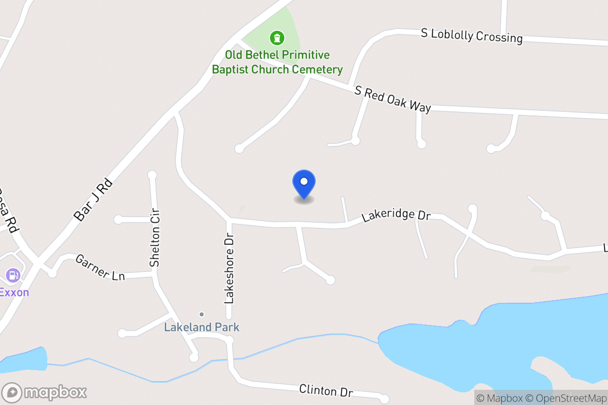 Map of 128 Lakeridge Dr