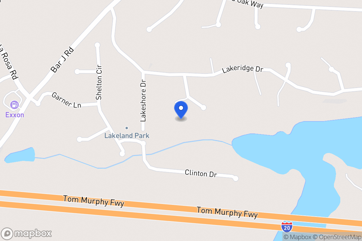 Map of 35 Lakeridge Ct