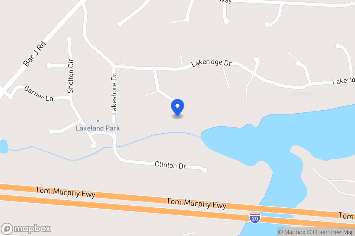 Map of 55 Lakeridge Ct
