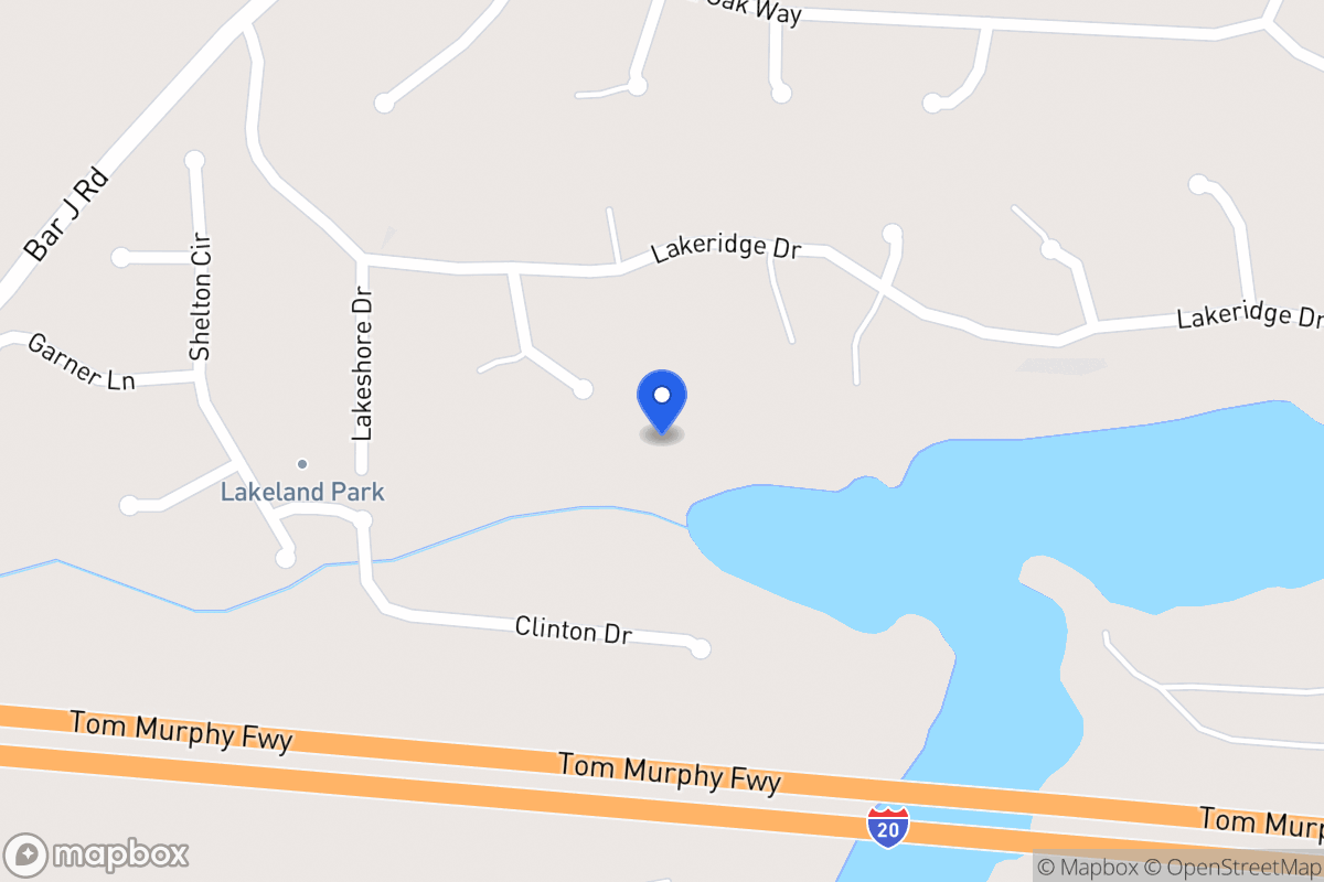 Map of 50 Lakeridge Ct