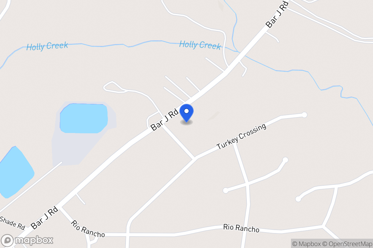 Map of 400 Bar J Rd