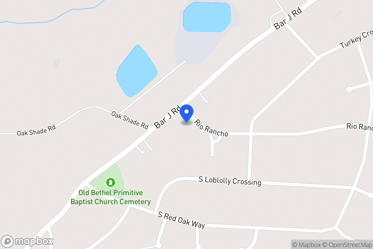 Map of 564 Bar J Rd