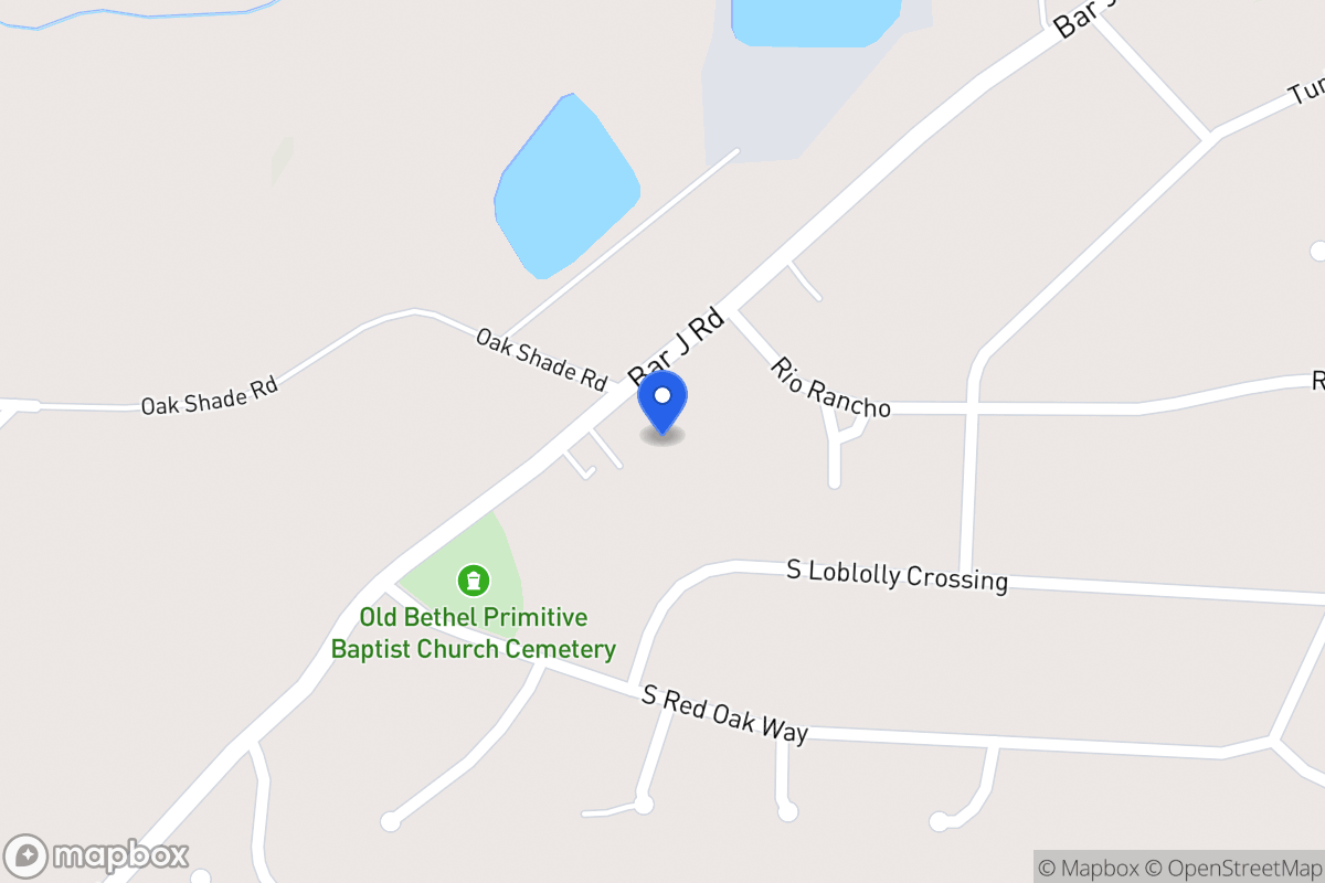 Map of 598 Bar J Rd