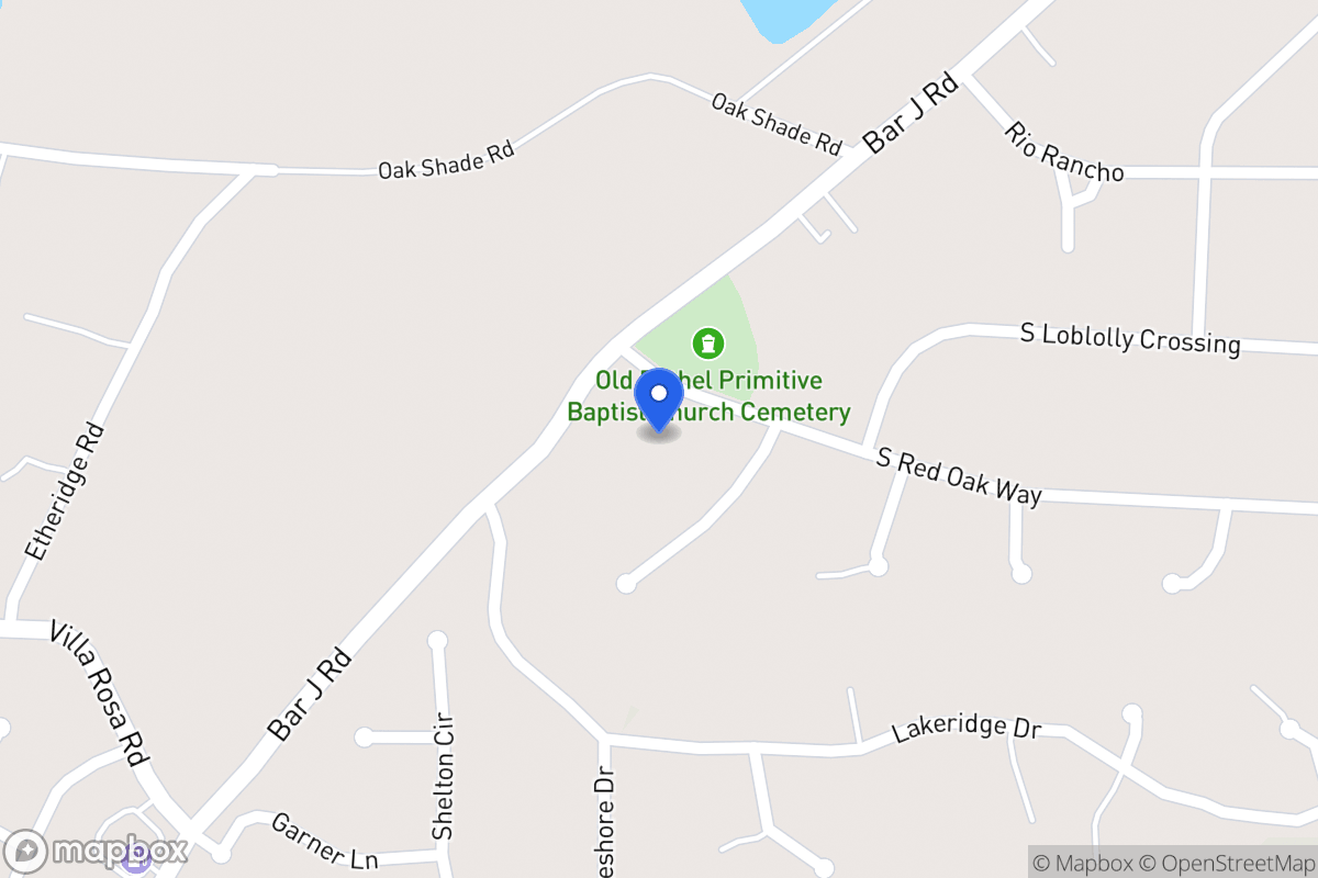 Map of 23 S Red Oak Way