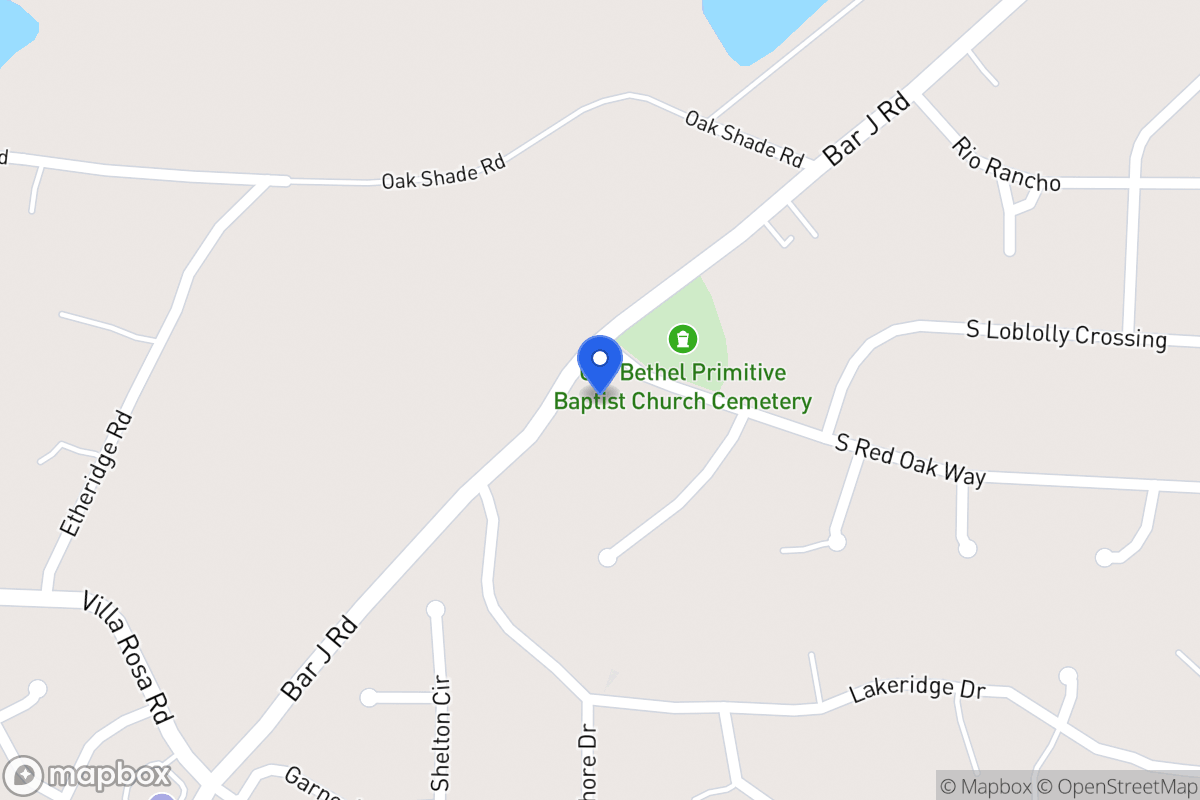 Map of 706 Bar J Rd