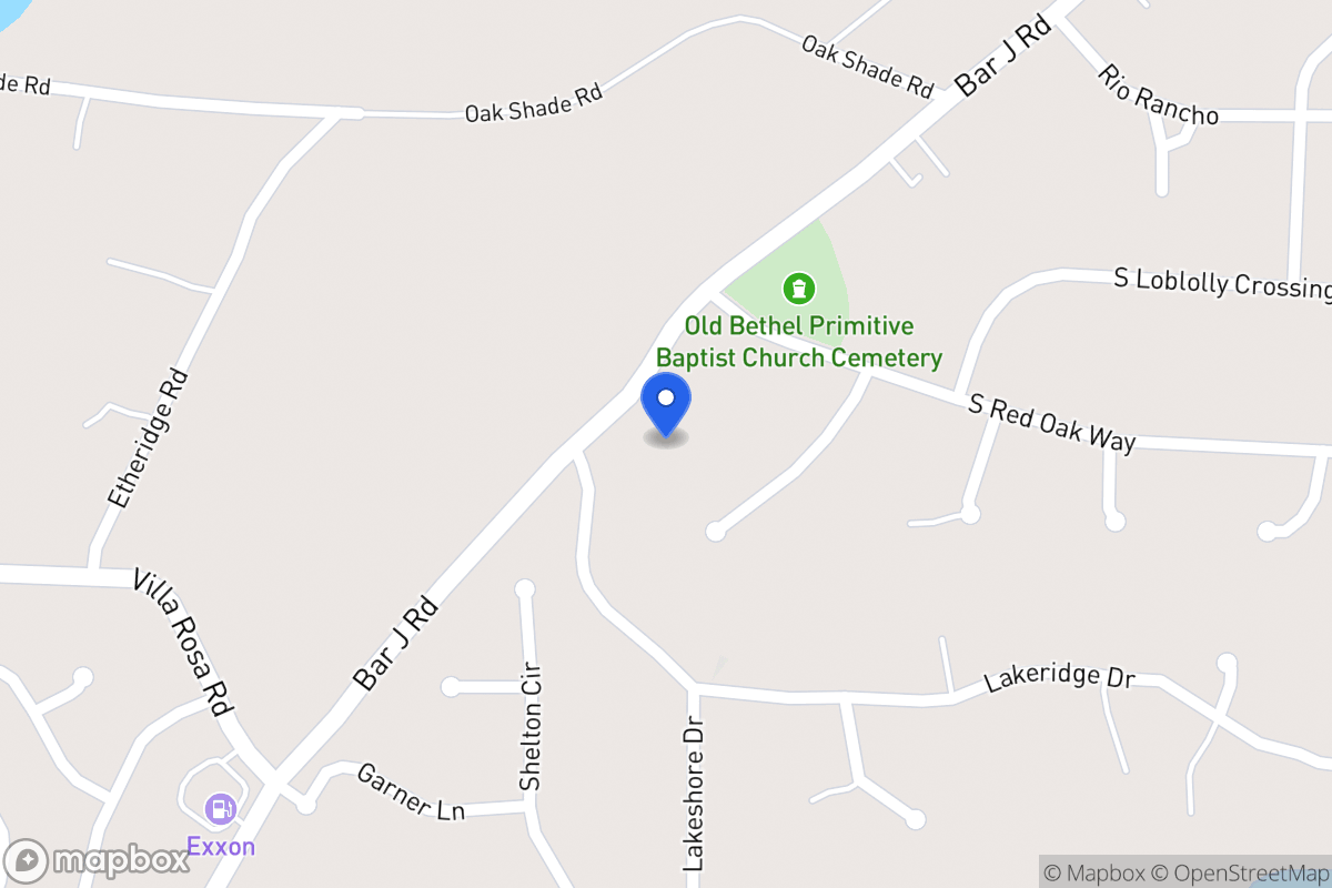 Map of 732 Bar J Rd