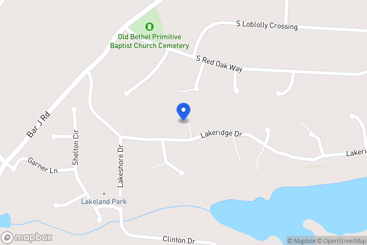 Map of 142 Lakeridge Dr