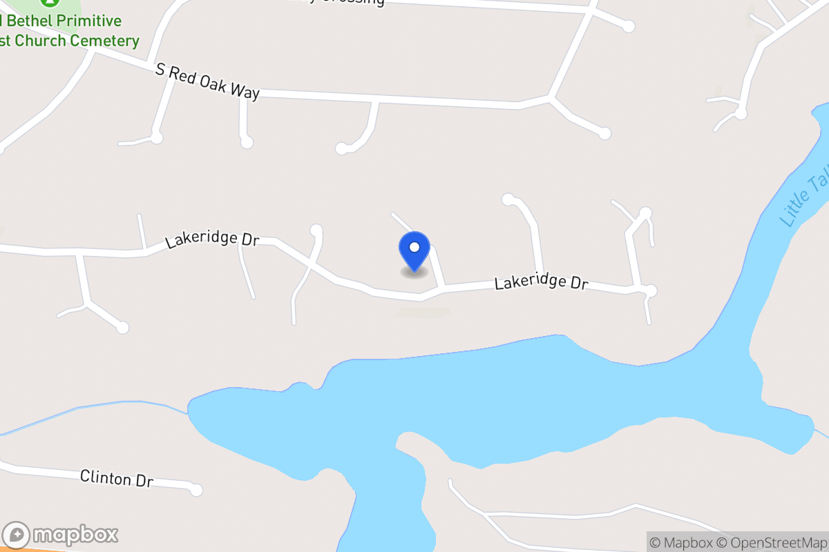 Map of 16 Magnolia Bay