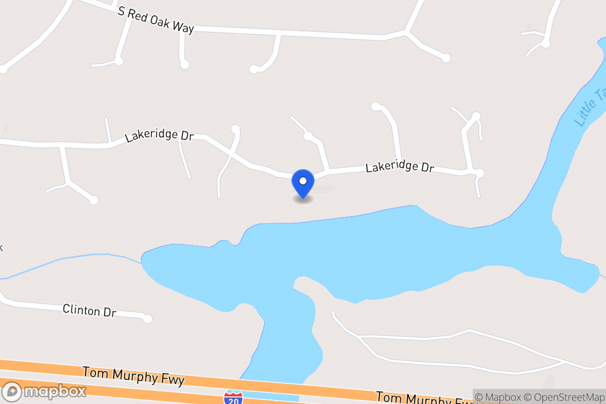 Map of 269 Lakeridge Dr