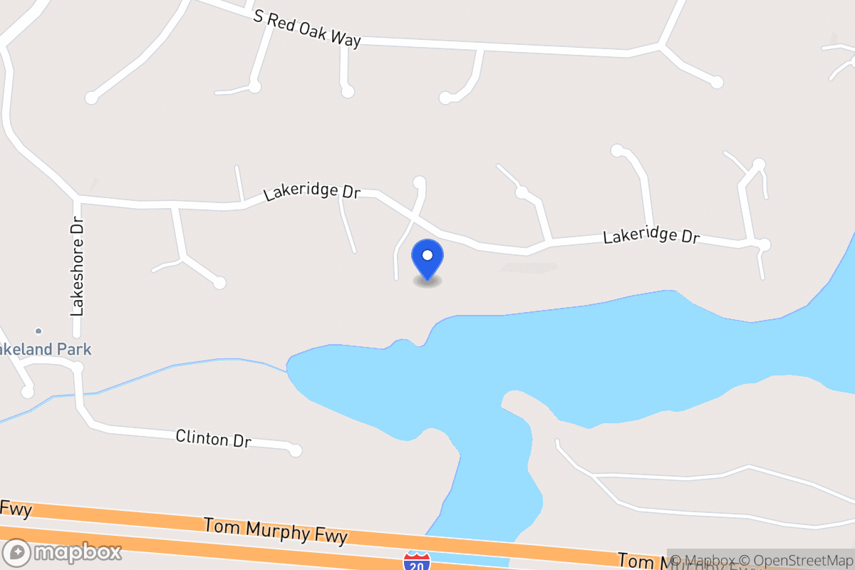Map of 237 Lakeridge Dr