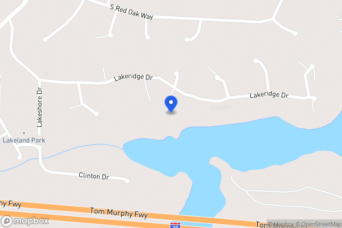 Map of 225 Lakeridge Dr