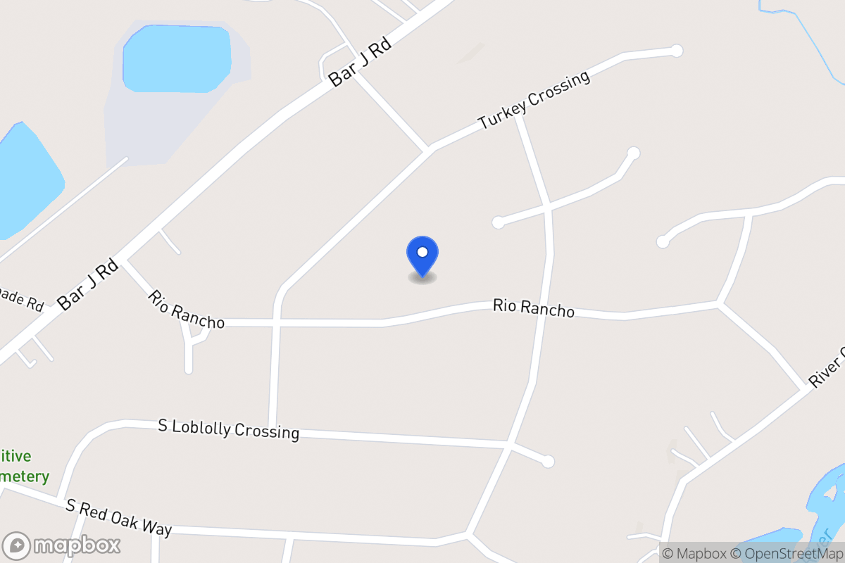 Map of 134 Rio Rancho Dr