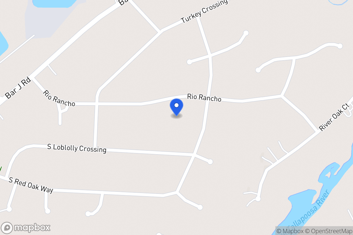 Map of 147 Rio Rancho Dr