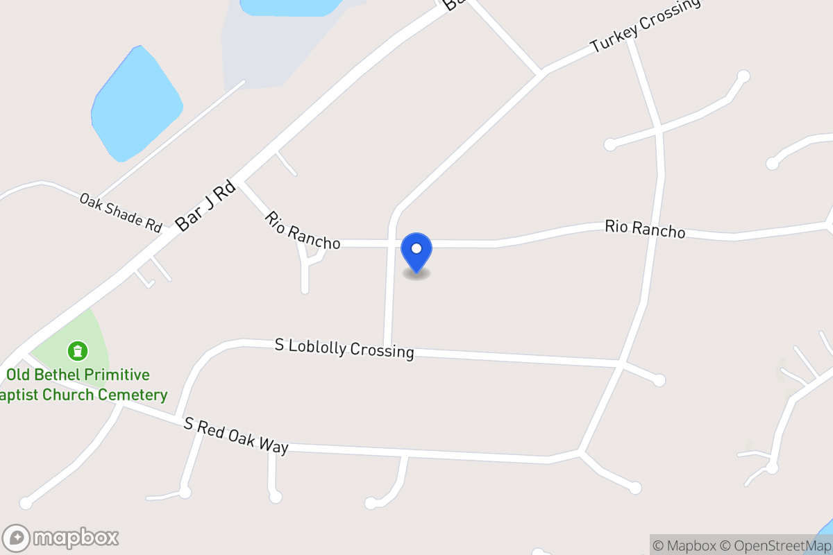 Map of 12 S Loblolly Xing