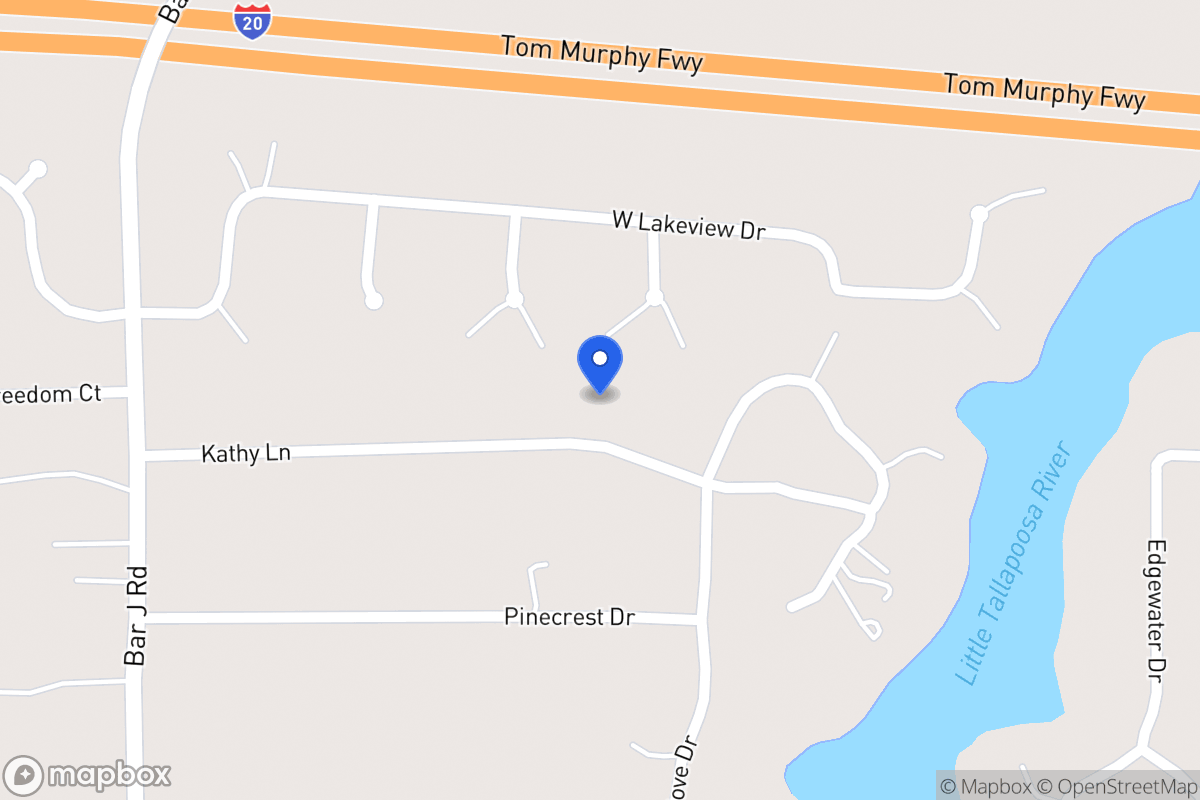 Map of 160 Kathy Ln