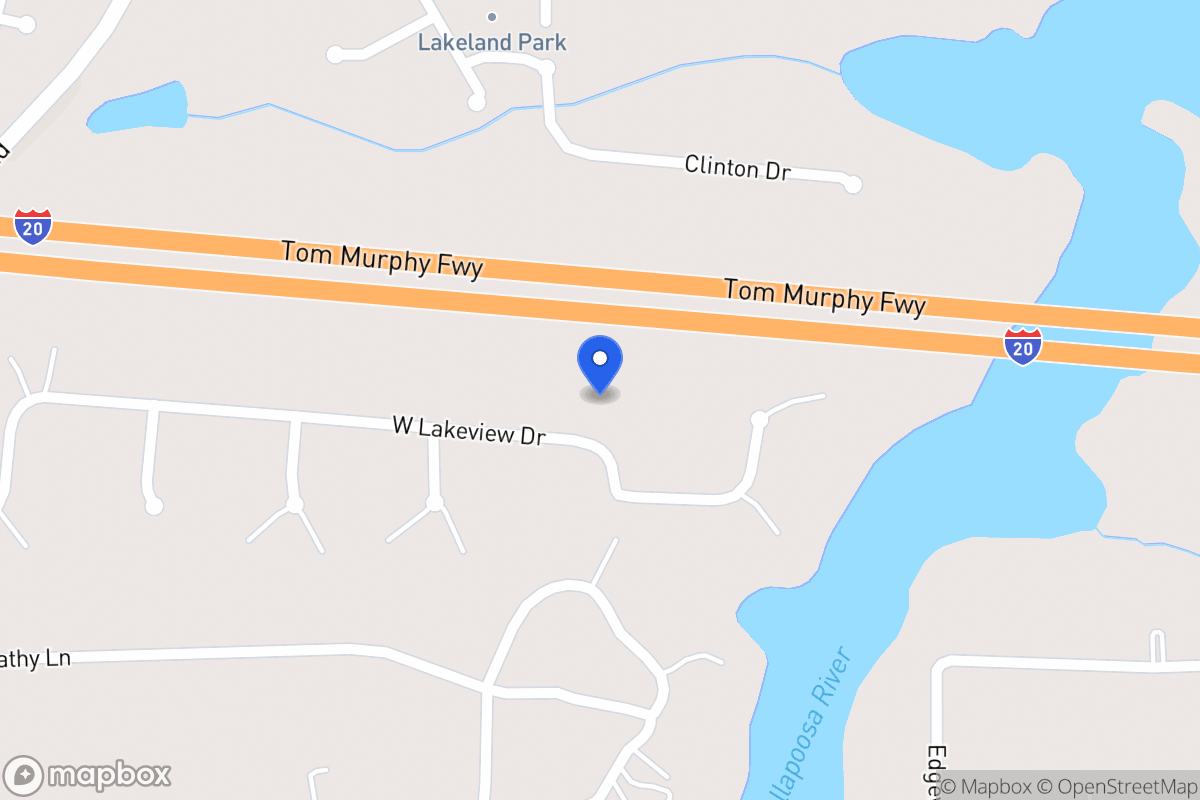 Map of 176 W Lakeview Dr
