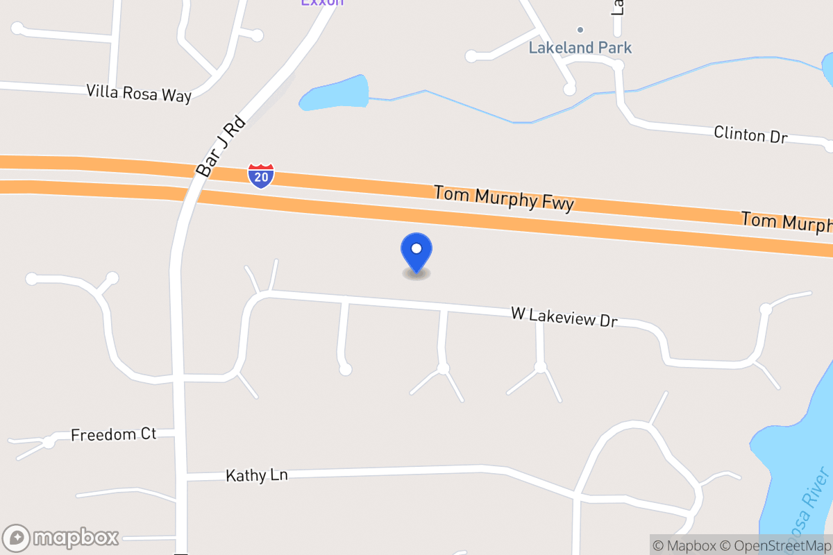 Map of 110 W Lakeview Dr