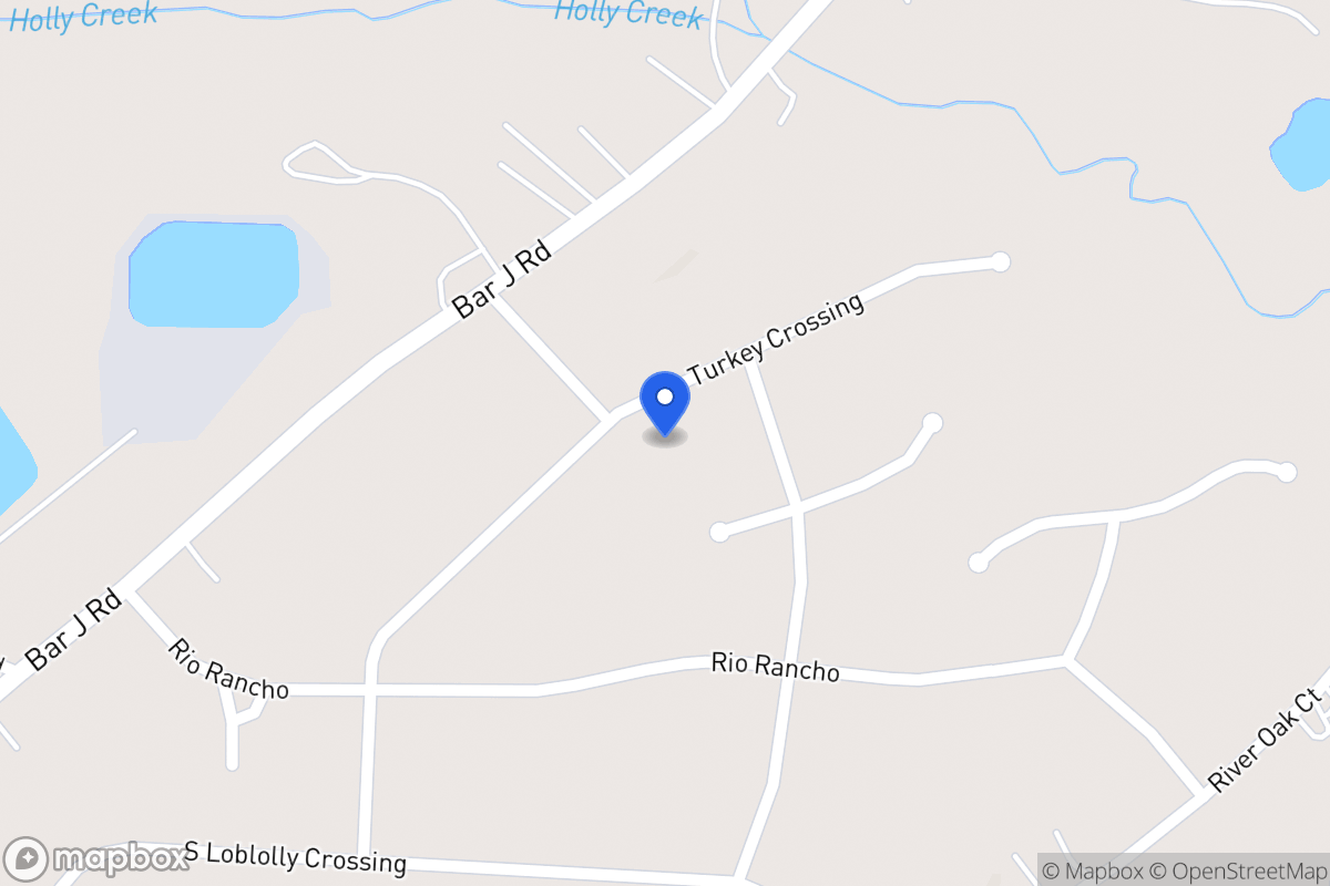 Map of 129 N Loblolly Xing