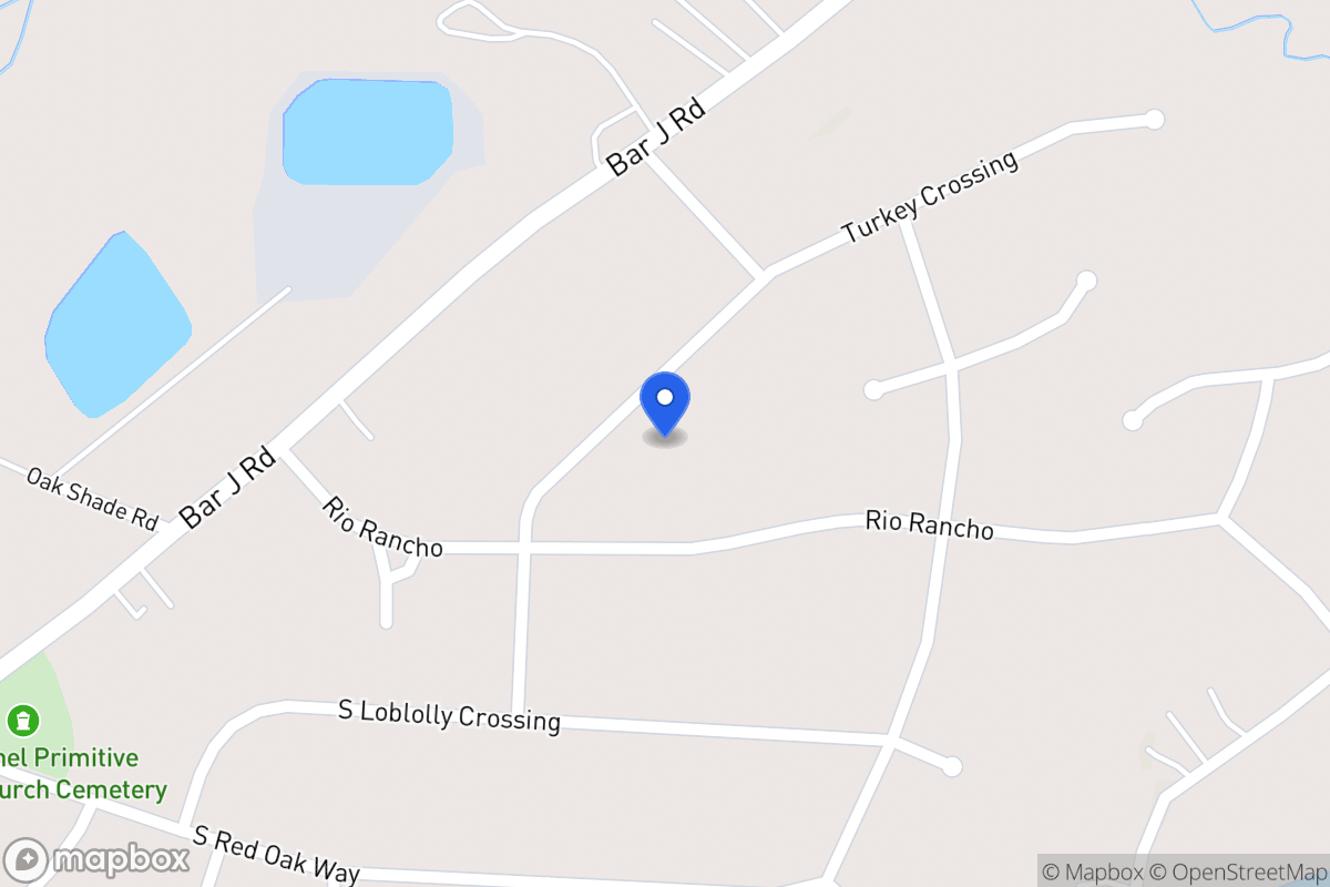 Map of 45 N Loblolly Xing