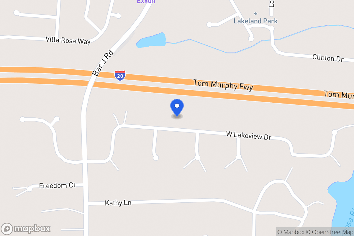 Map of 104 W Lakeview Dr