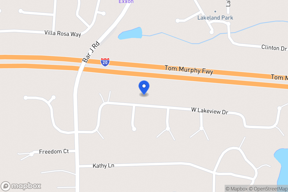 Map of 98 W Lakeview Dr