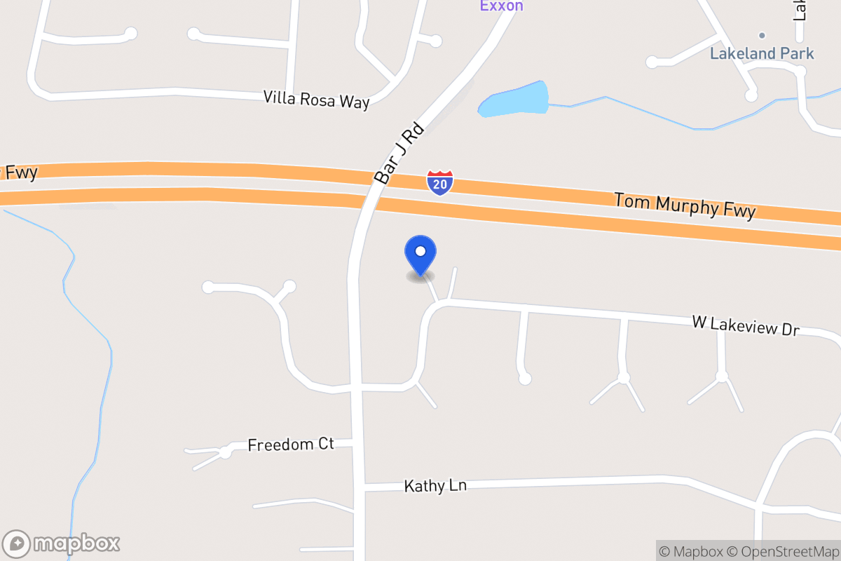 Map of 62 W Lakeview Dr
