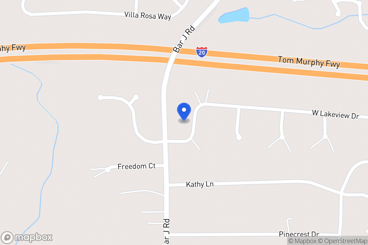 Map of 44 W Lakeview Dr
