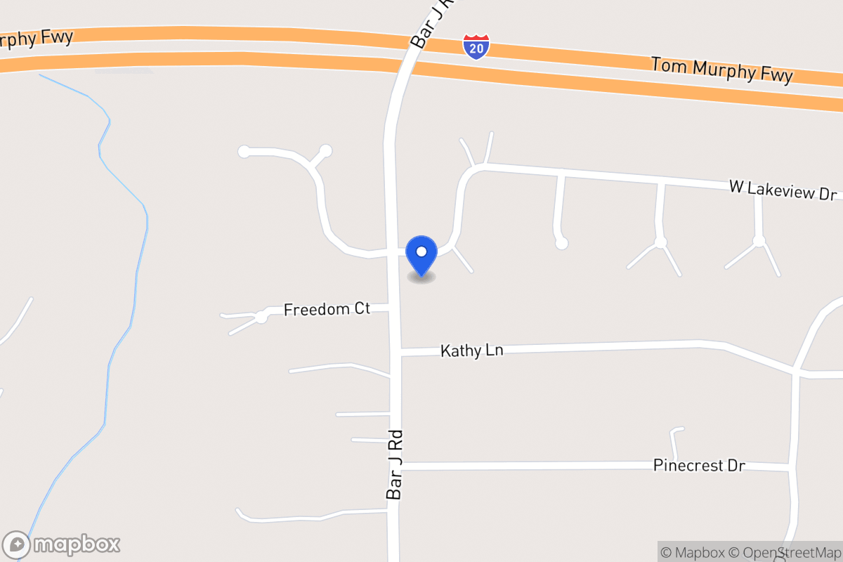 Map of 19 W Lakeview Dr
