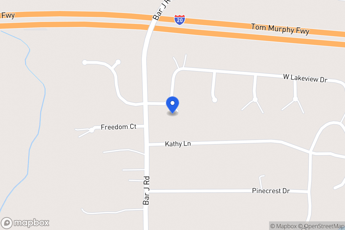 Map of 25 W Lakeview Dr