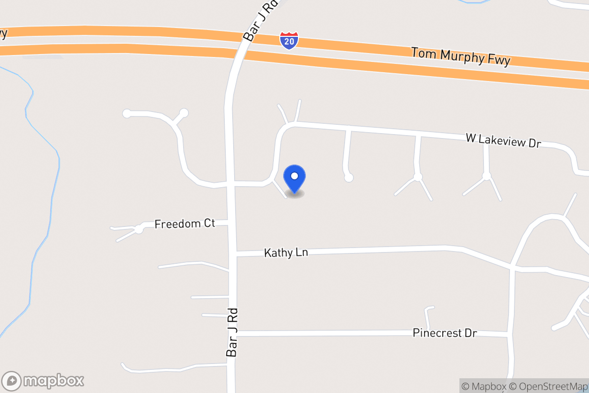 Map of 31 W Lakeview Dr