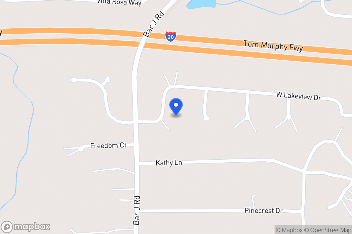 Map of 37 W Lakeview Dr