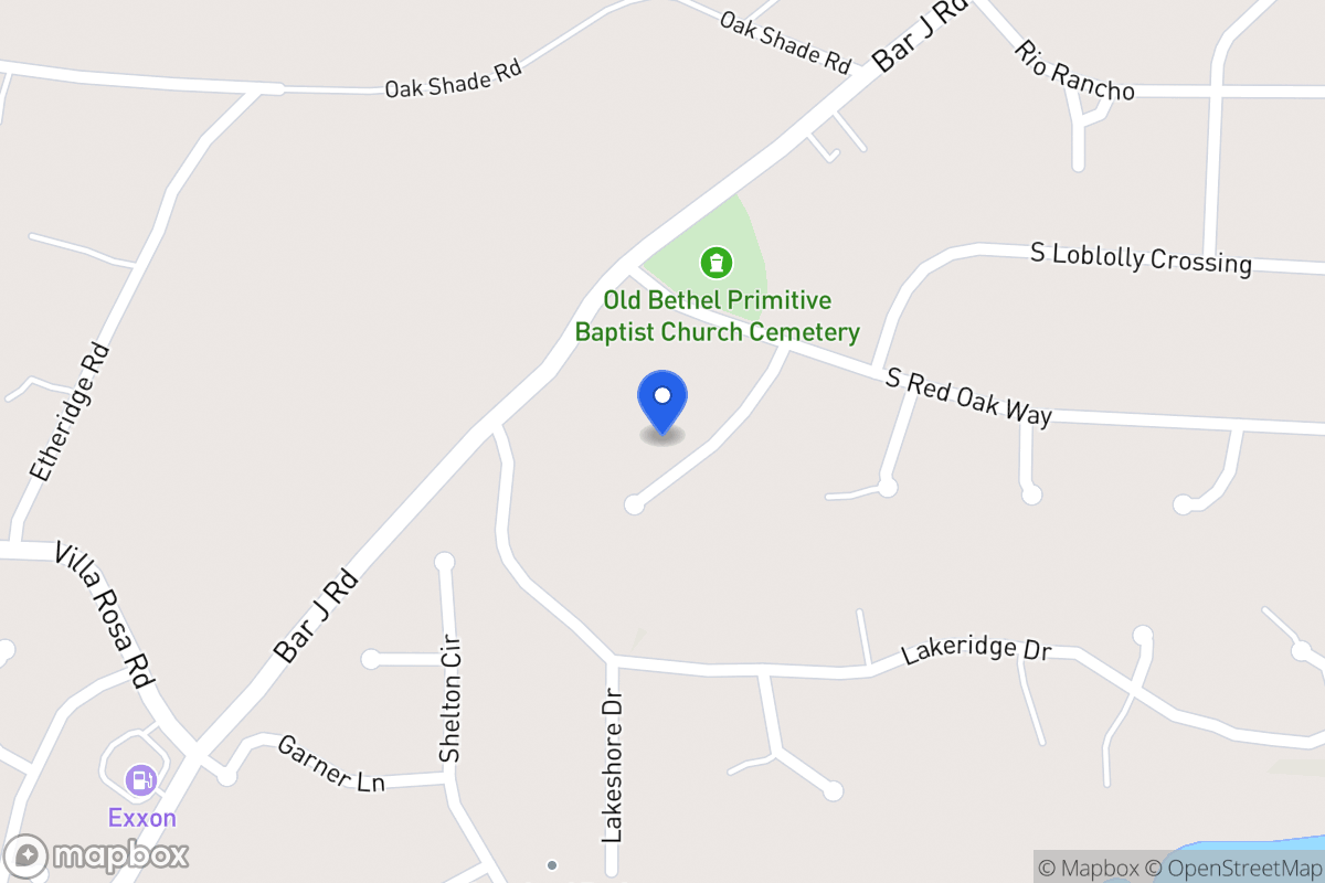 Map of 121 Yellow Pine Dr