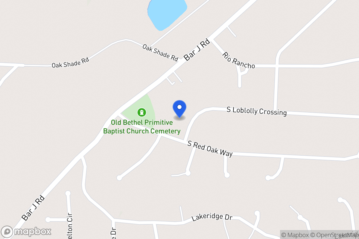 Map of 106 White Pine Ln