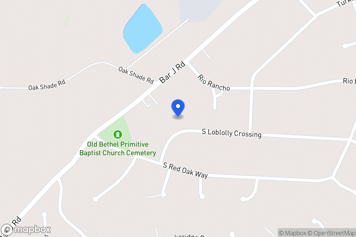 Map of 124 White Pine Ln