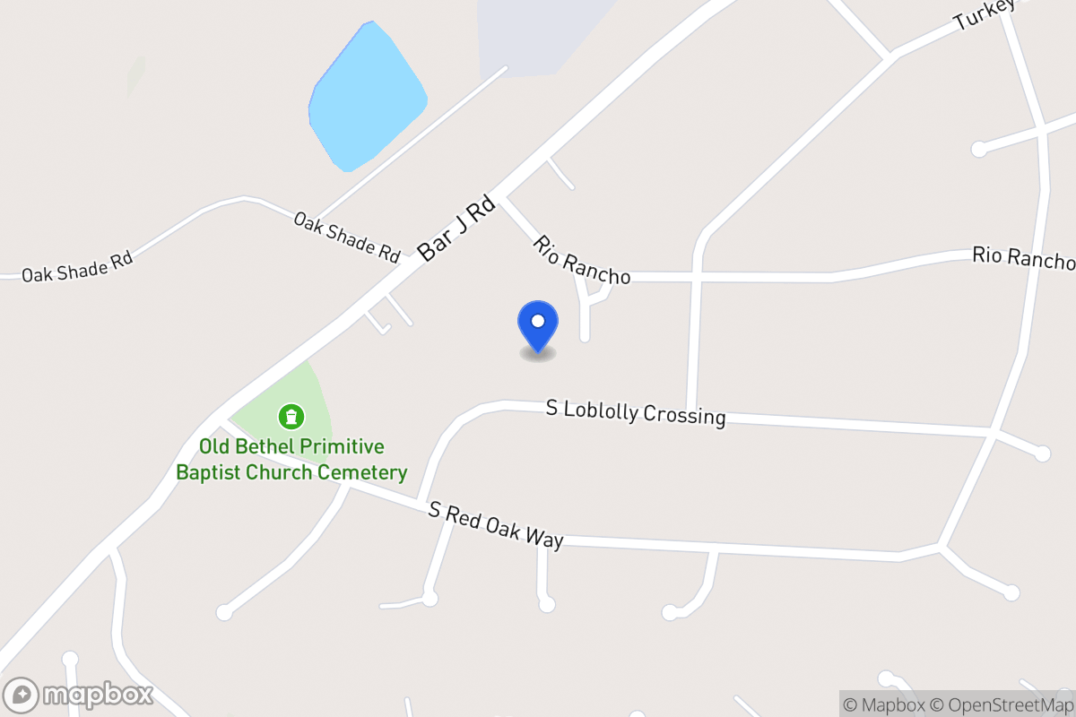 Map of 136 White Pine Ln