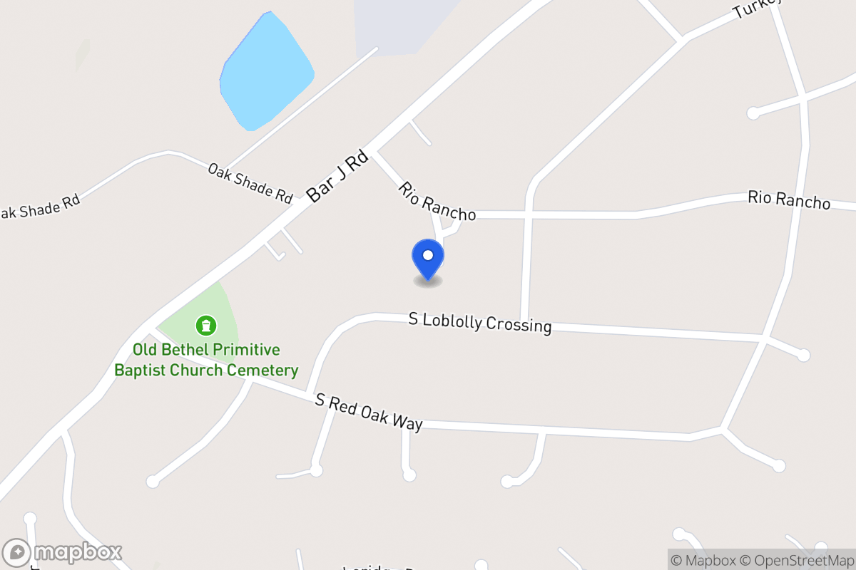 Map of 142 White Pine Ln