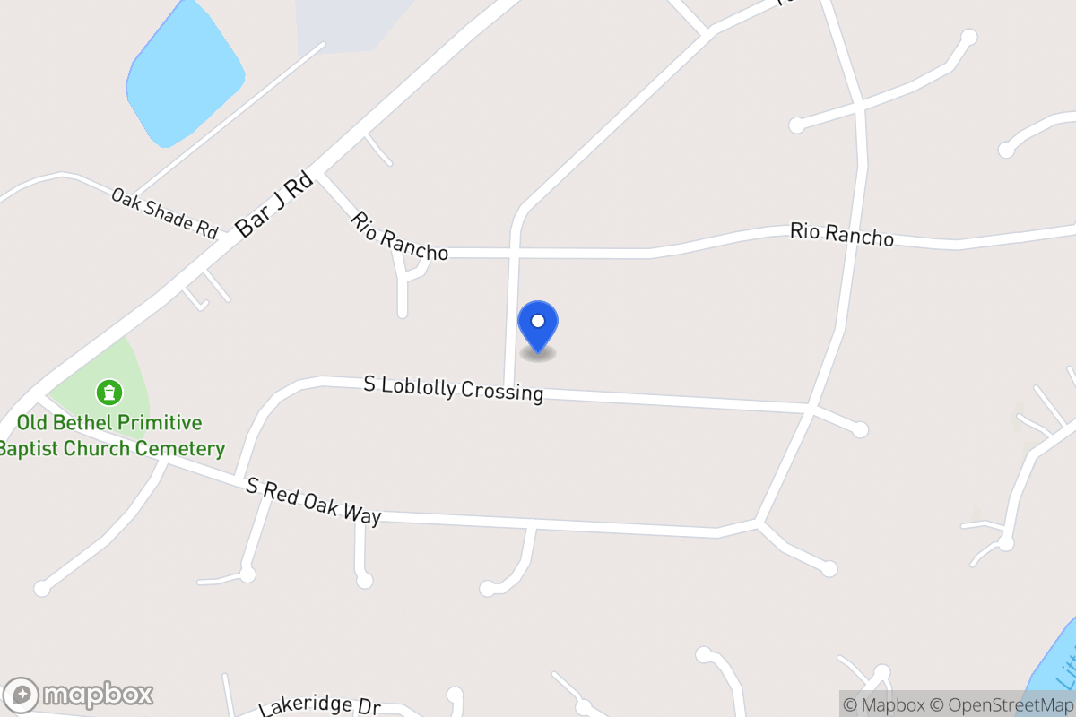 Map of 172 White Pine Ln