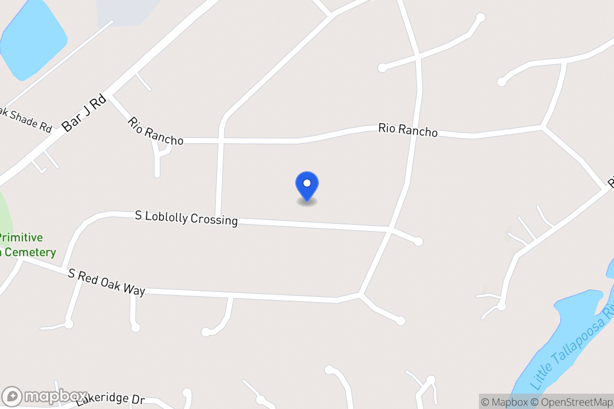Map of 196 White Pine Ln