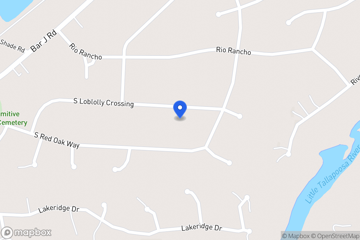 Map of 205 White Pine Ln
