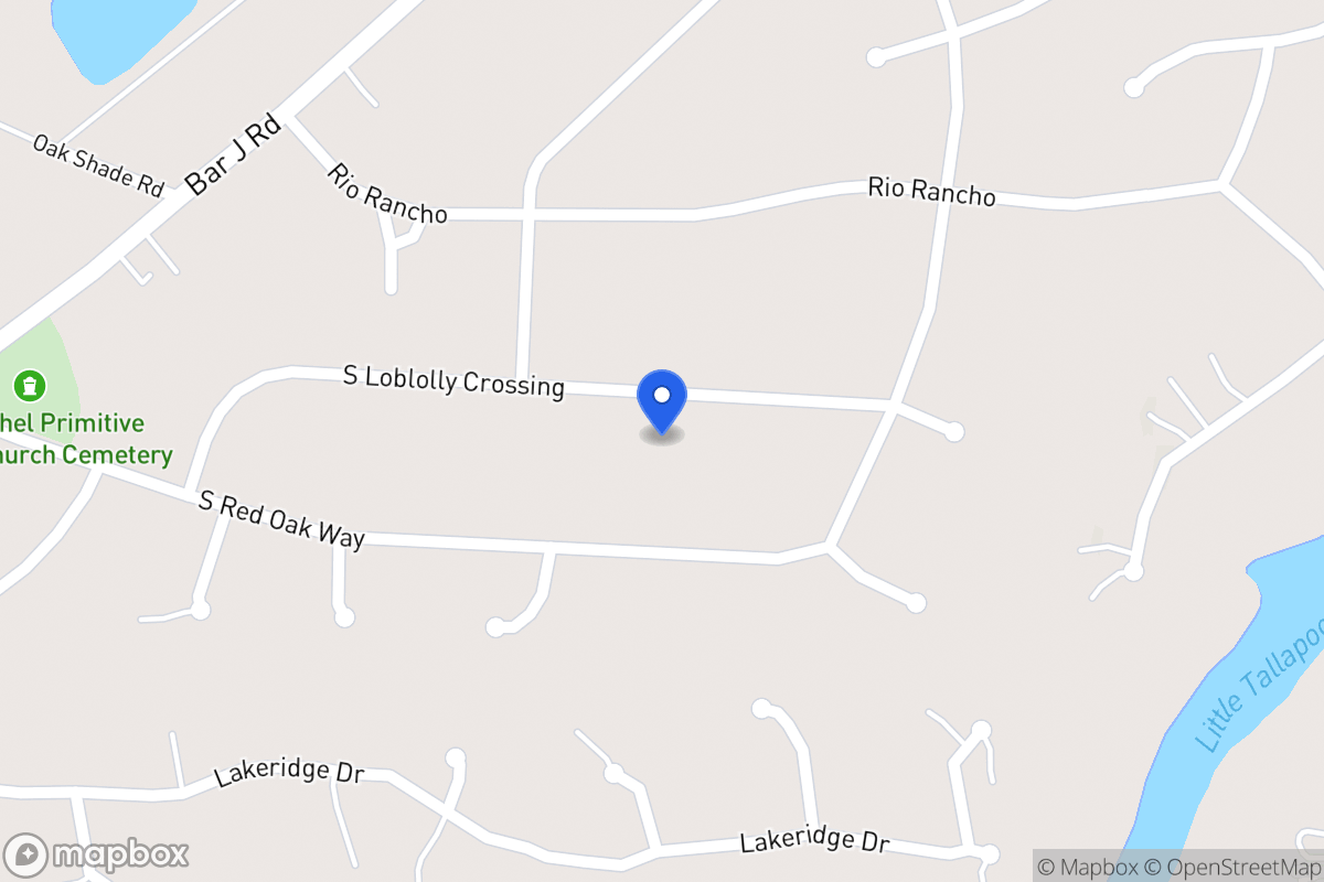 Map of 193 White Pine Ln