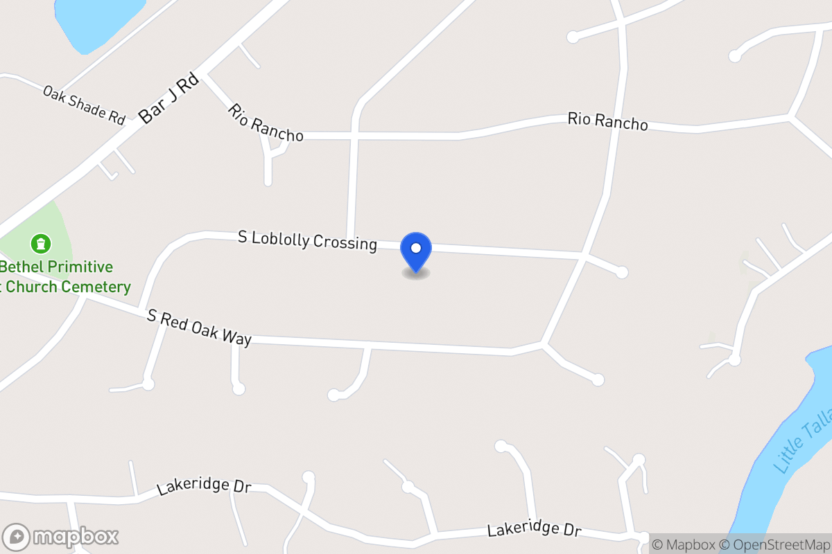 Map of 187 White Pine Ln