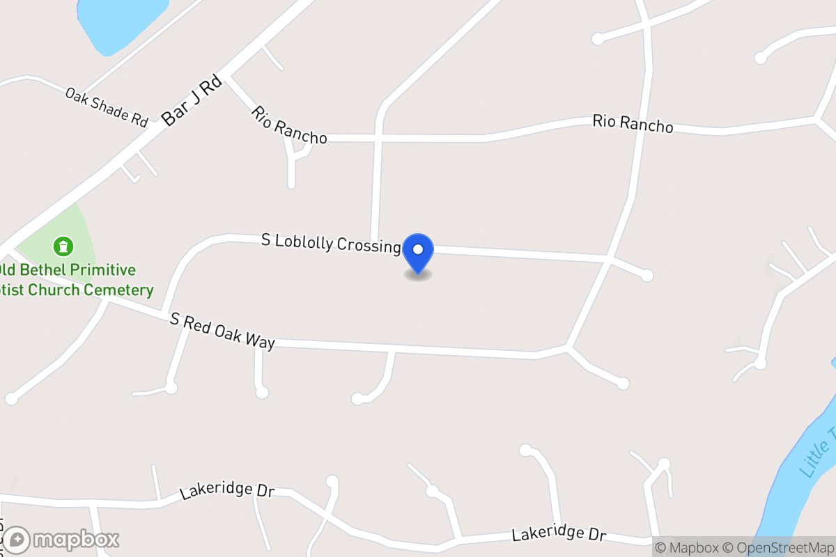 Map of 181 White Pine Ln