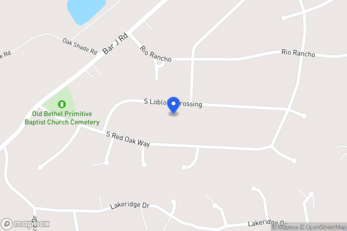 Map of 157 White Pine Ln