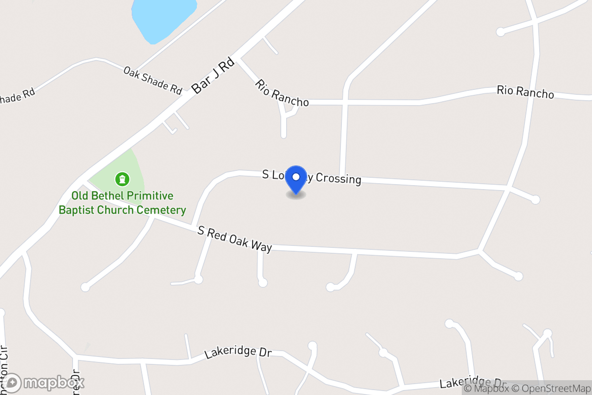 Map of 151 White Pine Ln