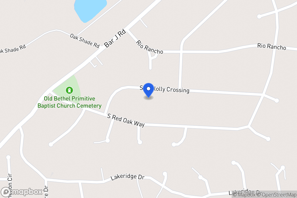 Map of 145 White Pine Ln